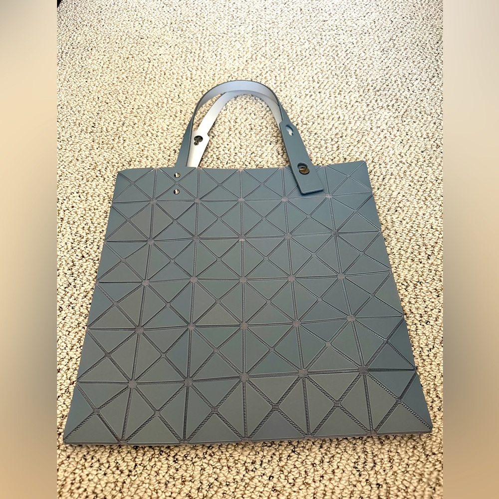 Bao Bao Issey Miyake- Grey Matte Lucent Tote
